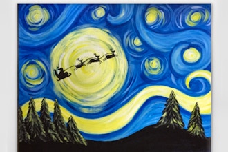 Starry Night Santa